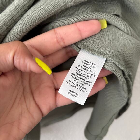 Nordstrom Rack Olive Green Pocket Basic Short Sleeve Tee Women's Size Small - Picture 6 of 9